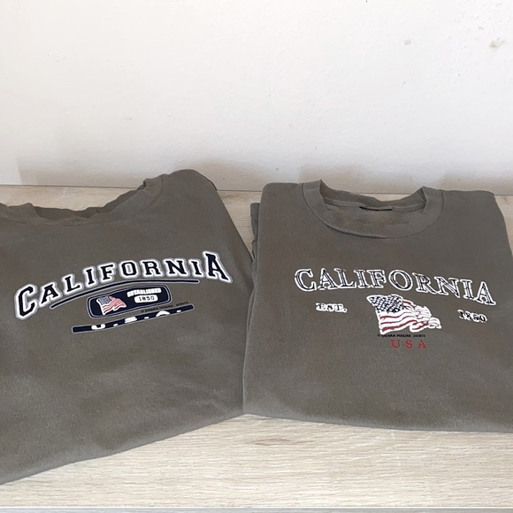 Tops - California women’s shirt bundle of 2 NWT